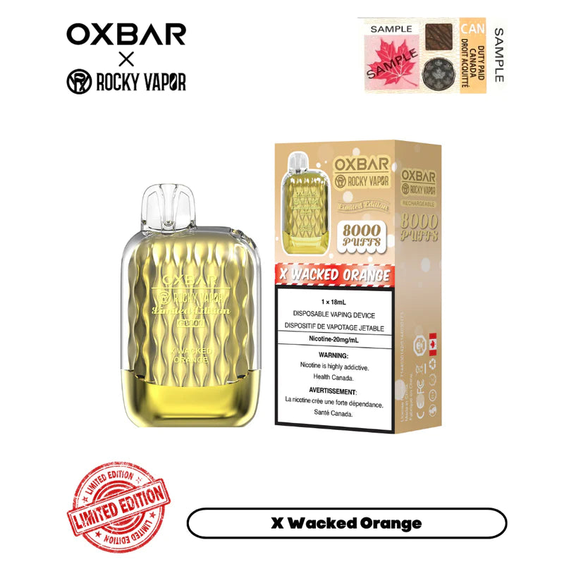 Oxbar 8000 - X Wacked Orange