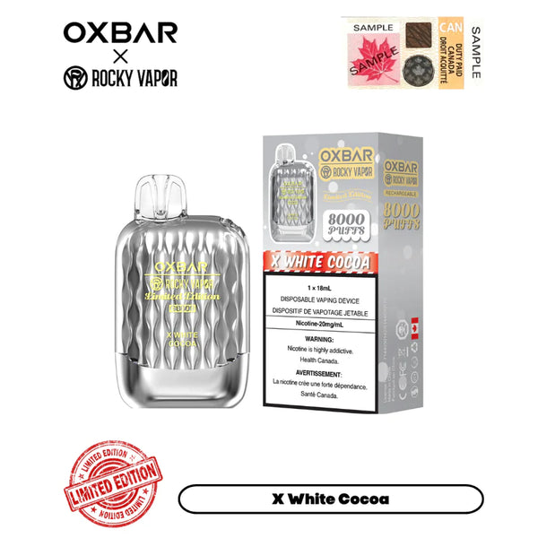 Oxbar 8000 - X White Cocoa