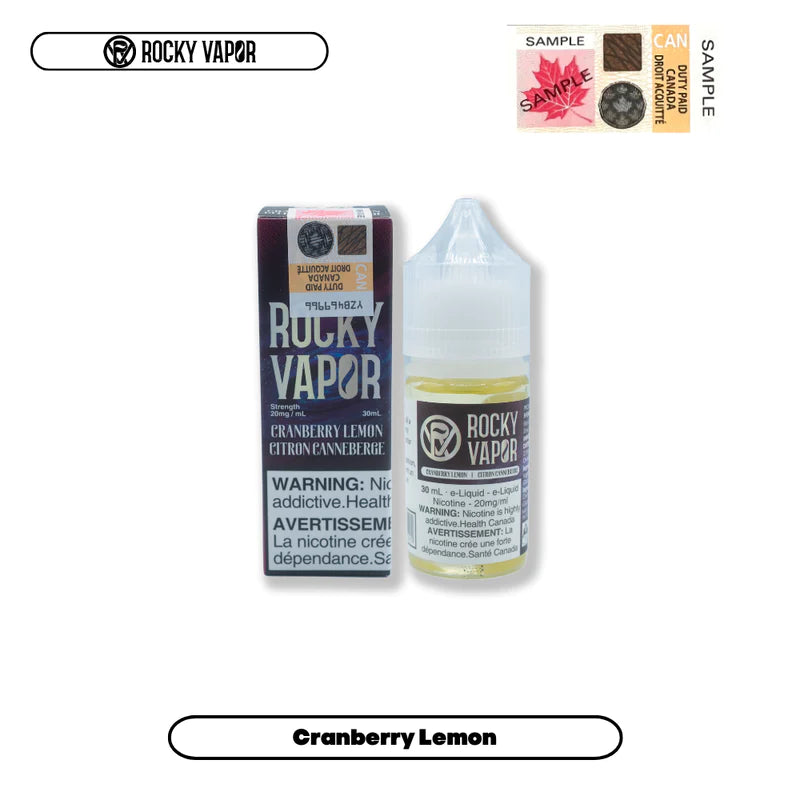 Rocky Vapor Salt - Cranberry Lemon