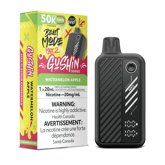 Flavour Beast Mode MAX 2 - Gushin Watermelon Apple - AB