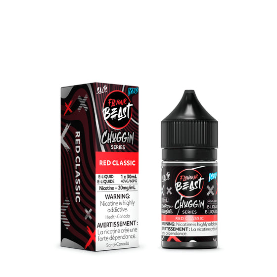 Flavour Beast Chuggin - Red Classic Ice