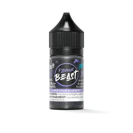 Flavour Beast - Super Sour Blueberry Iced