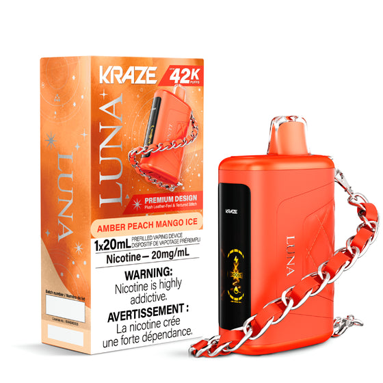 Kraze Luna - Amber Peach Ice - AB