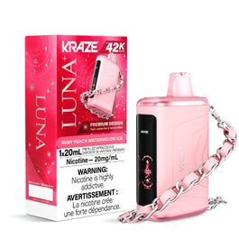 Kraze Luna - Ruby Peach Watermelon Ice - AB