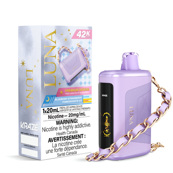 Kraze Luna - Blueberry Strawberry Pomegranate Ice - AB