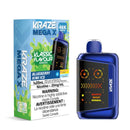 Kraze Mega X - Blueberry Kiwi Ice - AB