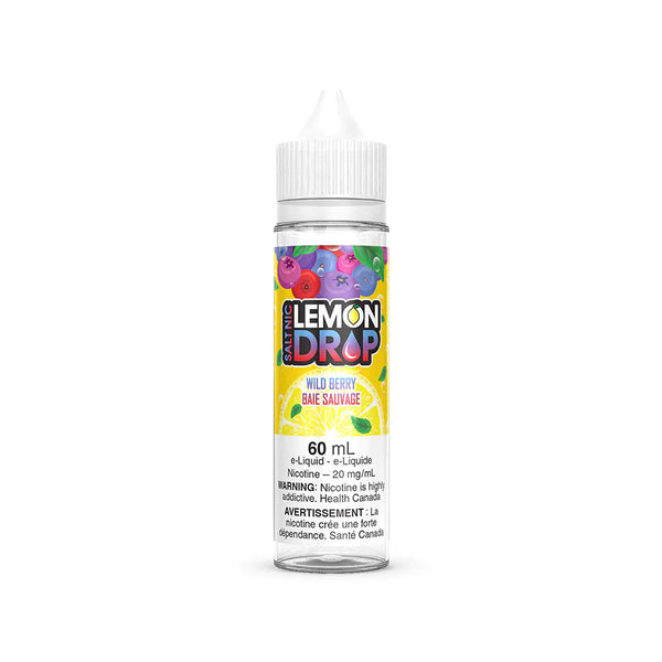 Lemon Drop Salt 60mL - Wild Berry