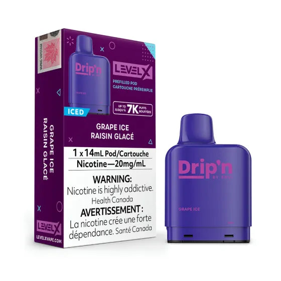 Drip'N - 7000 Level X Pod - Grape Ice