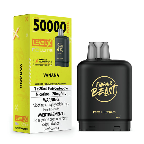 Flavour Beast - Ultra 50K Level X Pod - Vanana - AB
