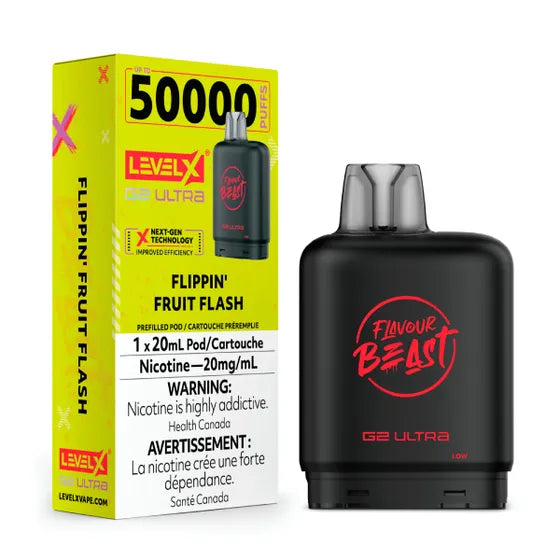 Flavour Beast - Ultra 50K Level X Pod - Flippin' Fruit Flash - AB