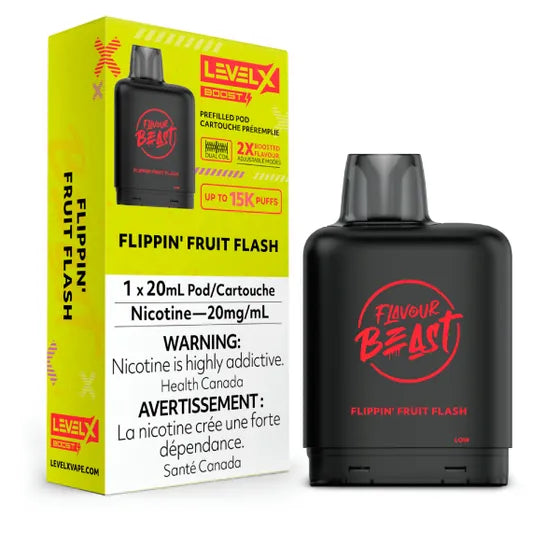 Flavour Beast - Boost 25K Level X Pod - Flippin' Fruit Flash