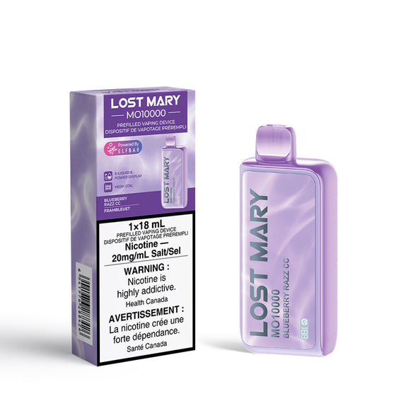 Lost Mary MO10000 Disposable - Blueberry Razz CC