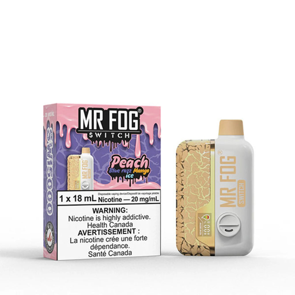 Mr Fog Switch SW15000 - Peach Blue Razz Mango Ice Mr Fog Switch SW15000 - Peach Blue Razz Mango Ice