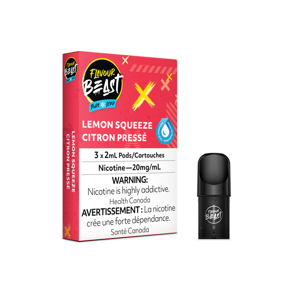 Flavour Beast Pod Pack - Lemon Squeeze Iced