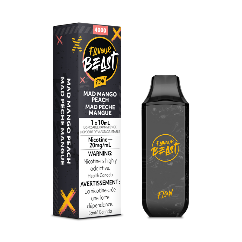 Flavour Beast 4000 - Mad Mango Peach