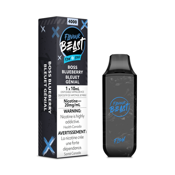 Flavour Beast 4000 - Boss Blueberry Iced